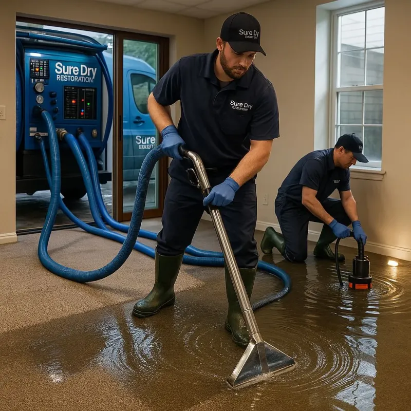 Water Extraction and Removal process in Oakes, ND